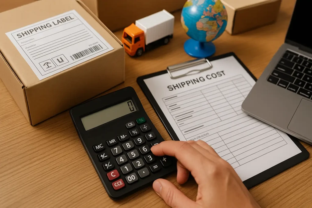 calculés les frais de port lors d’une commande en ligne