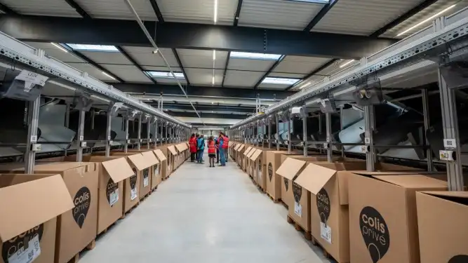 Colis Privé votre colis est arrivé sur notre agence régionale