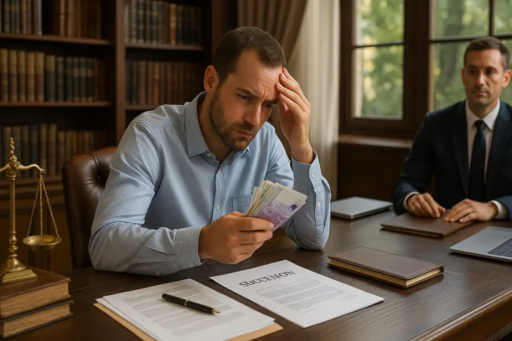 Combien de temps prend une succession simple sans litige
