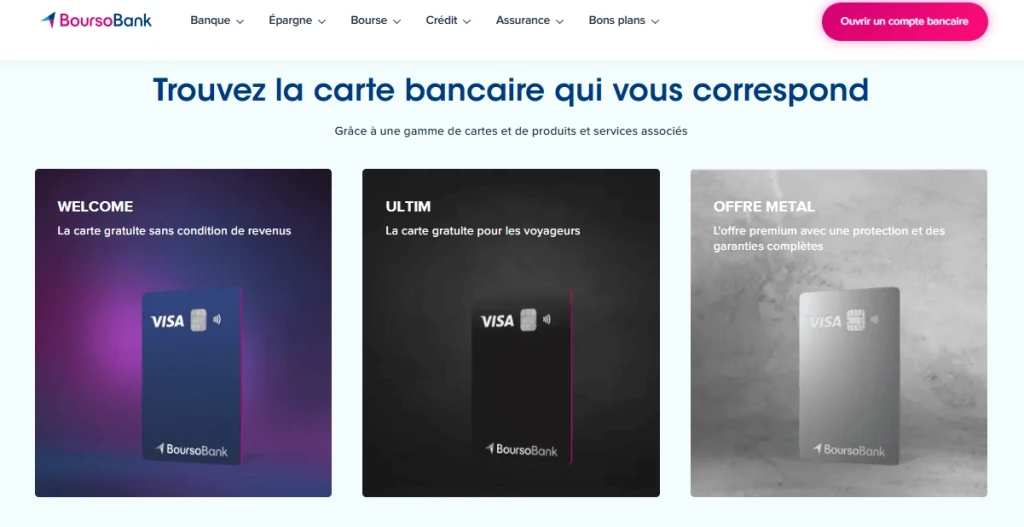 demander une autre carte bancaire en cas de refus
