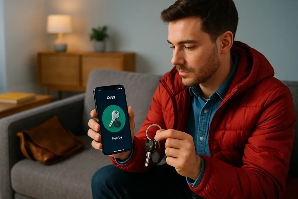 fonctionnalités offre l’application mobile Trackr fr Tech