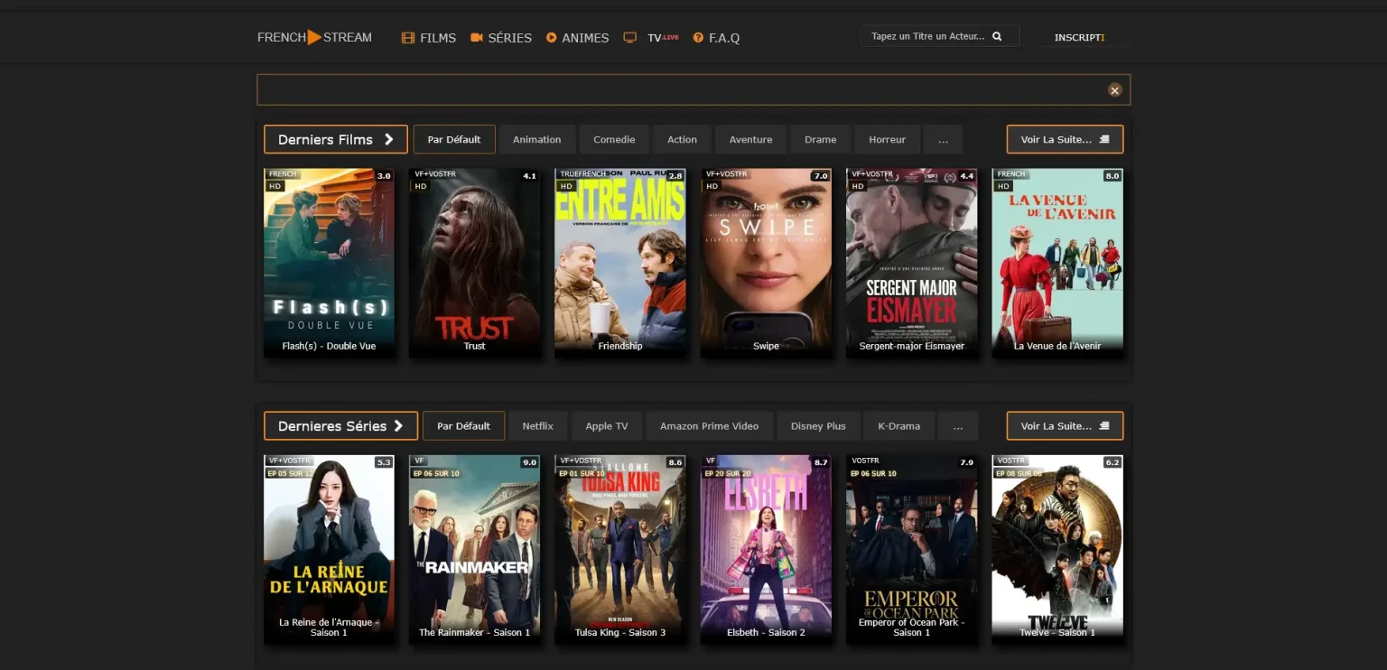 meilleures alternatives à French Stream