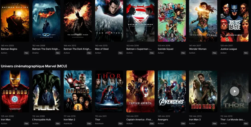 site de streaming fiable