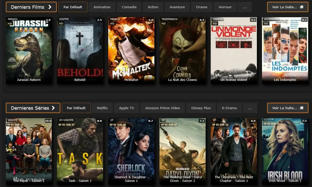 site de streaming sûr et fiable