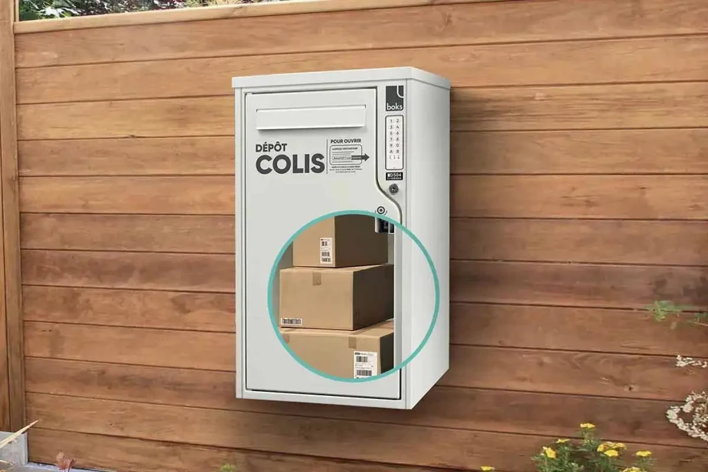 votre colis est livré dans votre boîte aux lettres