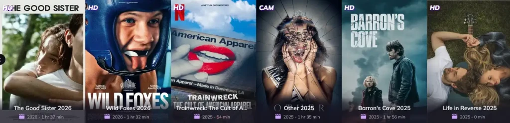 catalogue de films et séries propose Emule Island