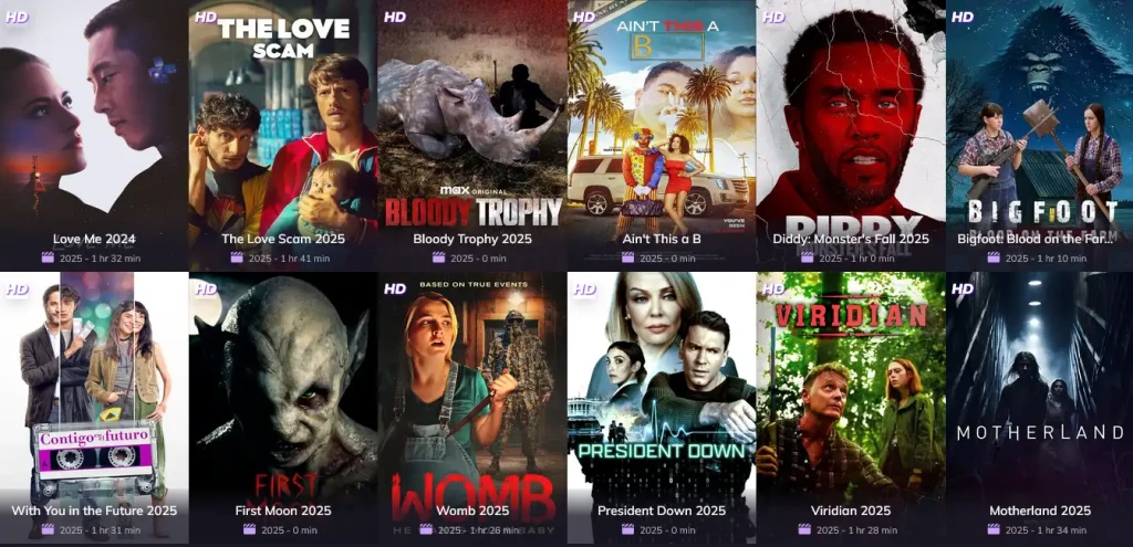 catalogue de films et séries propose Filmstreaming