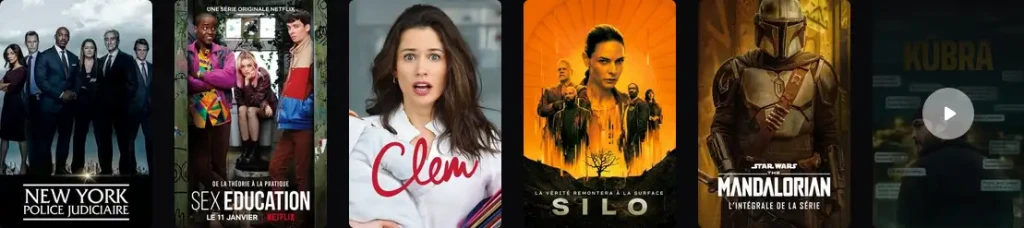 regarder un film ou une série sur Mobzax