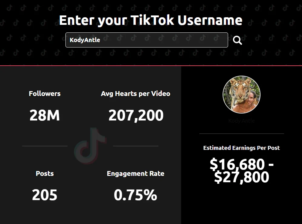 Combien rapporte 1 000 ou 1 million de vues sur TikTok