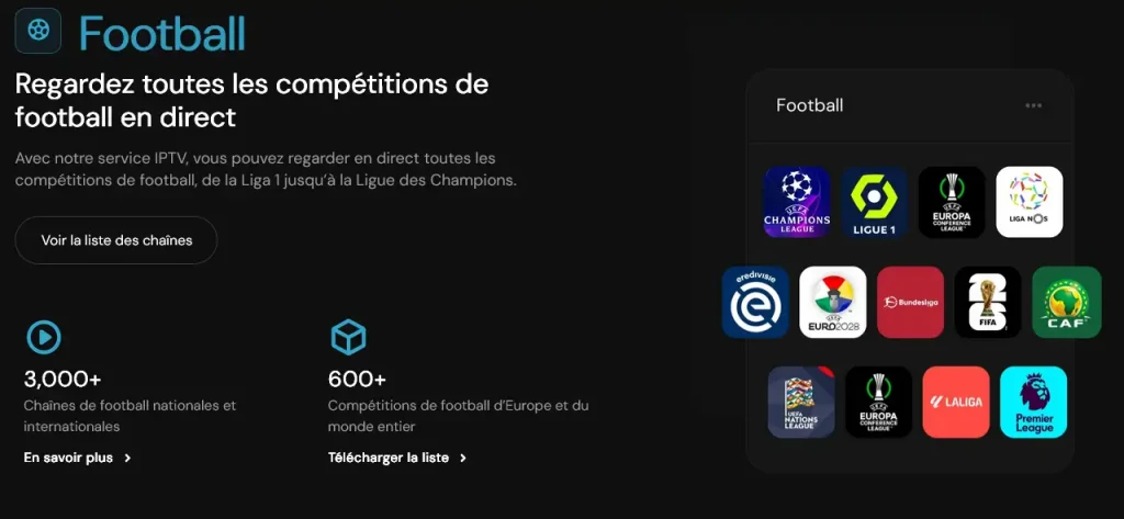 contenu proposé par Euro IPTV