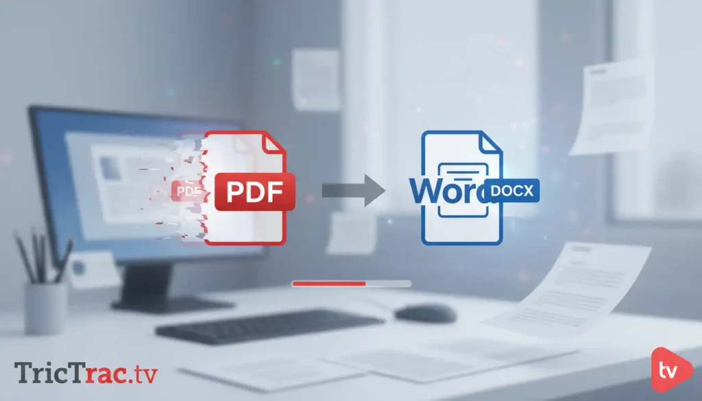 convertir un PDF en Word avec I Love PDF
