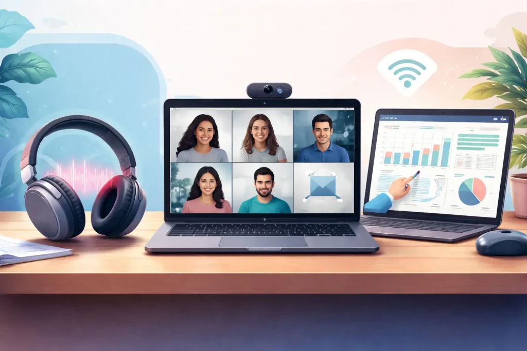 différence de consommation entre l’audio, la vidéo et le partage d’écran