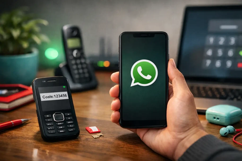 installer WhatsApp sans numéro de téléphone actif