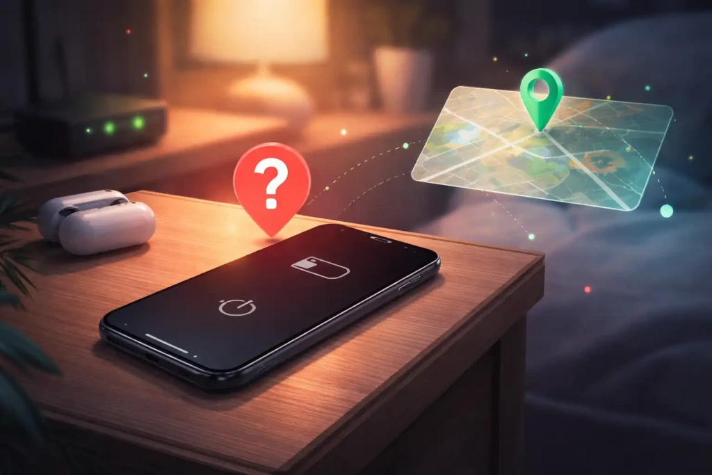 localiser un iPhone sans carte SIM s’il est éteint ou hors ligne