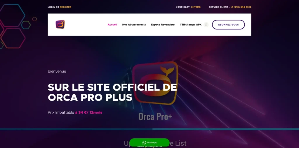 Qu’est ce que Orca IPTV