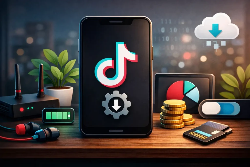 réduire la consommation de données sur TikTok