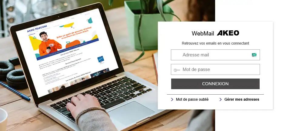se connecter à son compte Akeonet