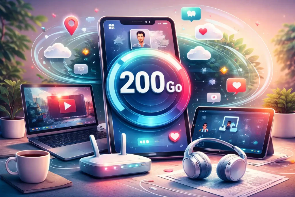 200 Go d’internet, ça dure combien de temps