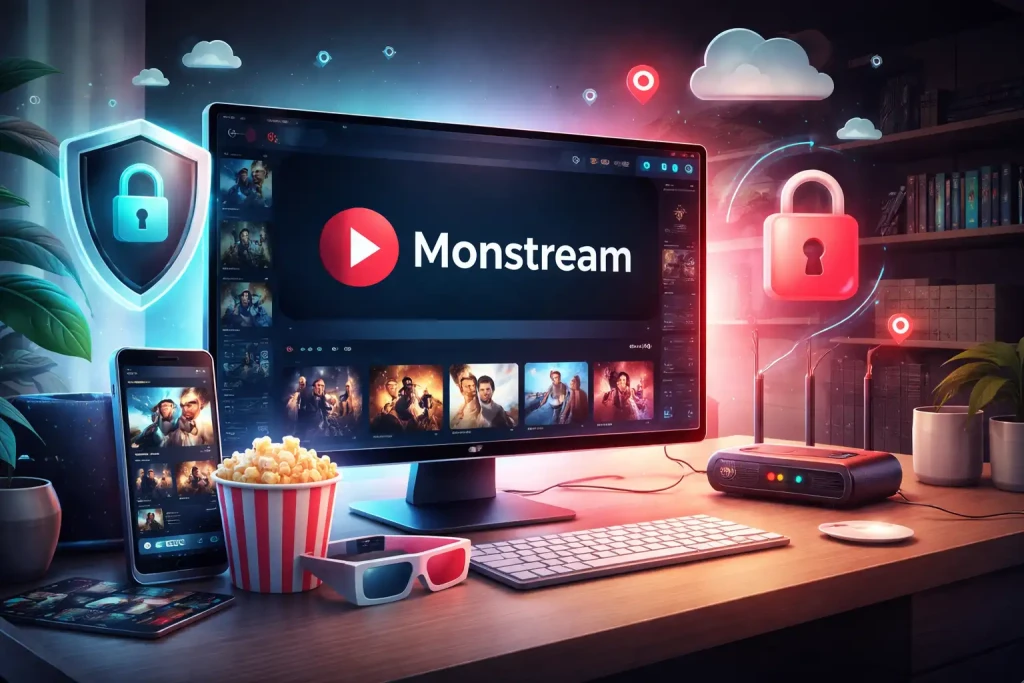 Monstream nouvelle adresse