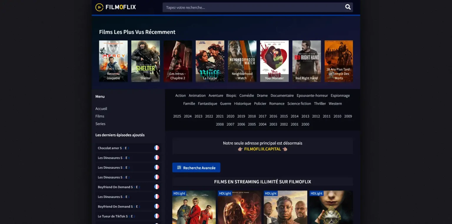 Filmoflix nouvelle adresse